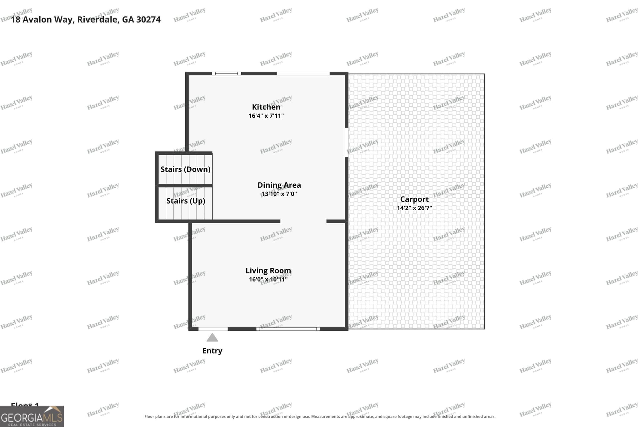 3 bedroom, 1.5 bathroom, 1,064 sq ft single family residence for rent at 18 Avalon Way, Riverdale, GA 30274 for $1,495 a month — photo 10