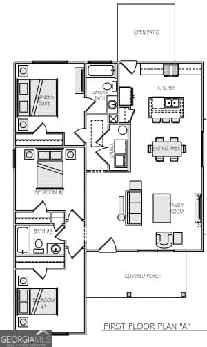 3 bedroom, 2 bathroom, 1,271 sq ft single family residence for sale at 77 Clemit Harris Road LOT 26, Newnan, GA 30263 — photo 7