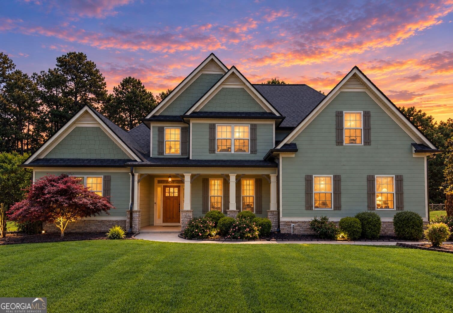 4 bedroom, 3.5 bathroom, 3,208 sq ft single family residence for sale at 65 Tribune Lane, Sharpsburg, GA 30277