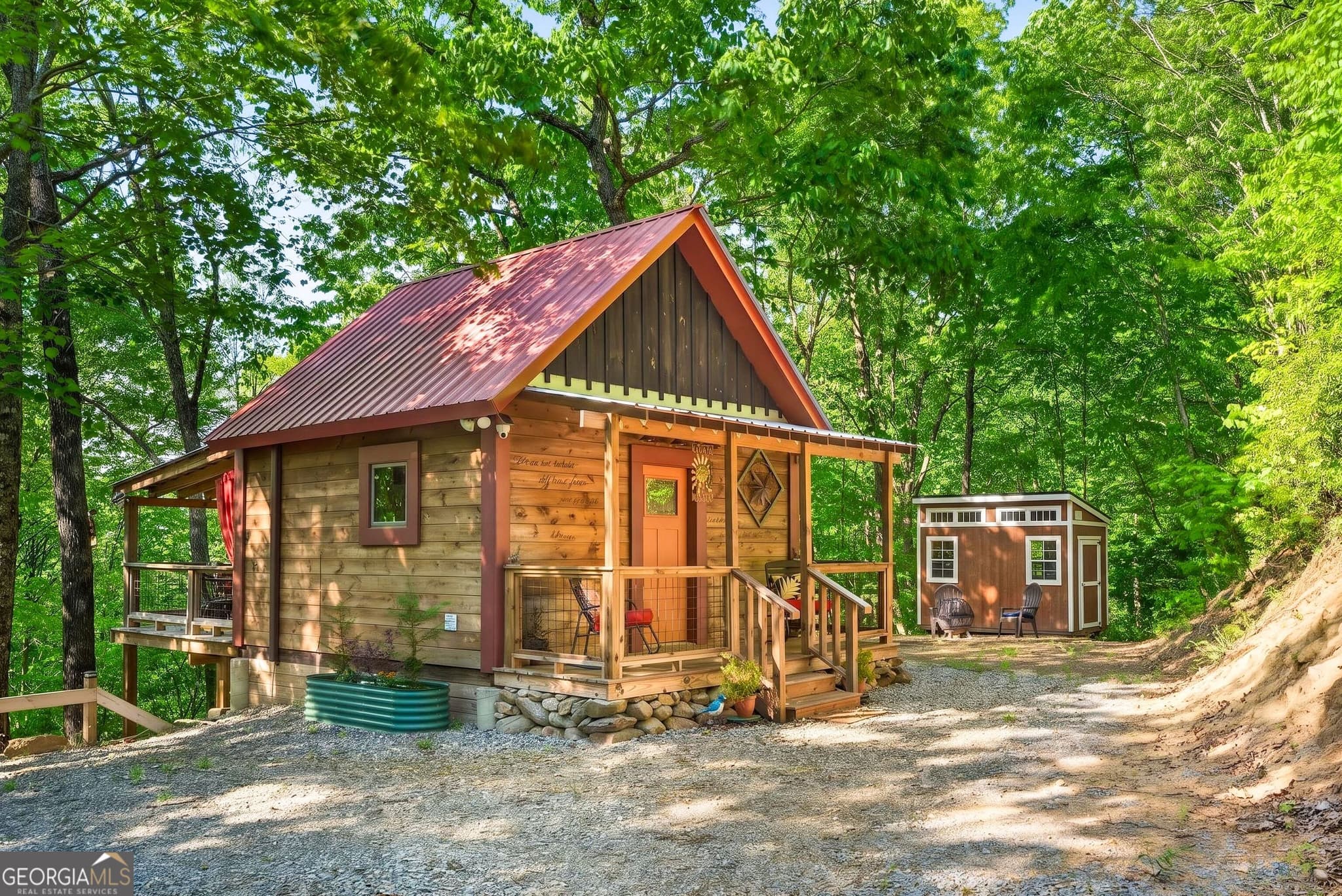1 bedroom, 1 bathroom, 376 sq ft cabin,single family residence for sale at 93 Martin Crossing, Cherry Log, GA 30522