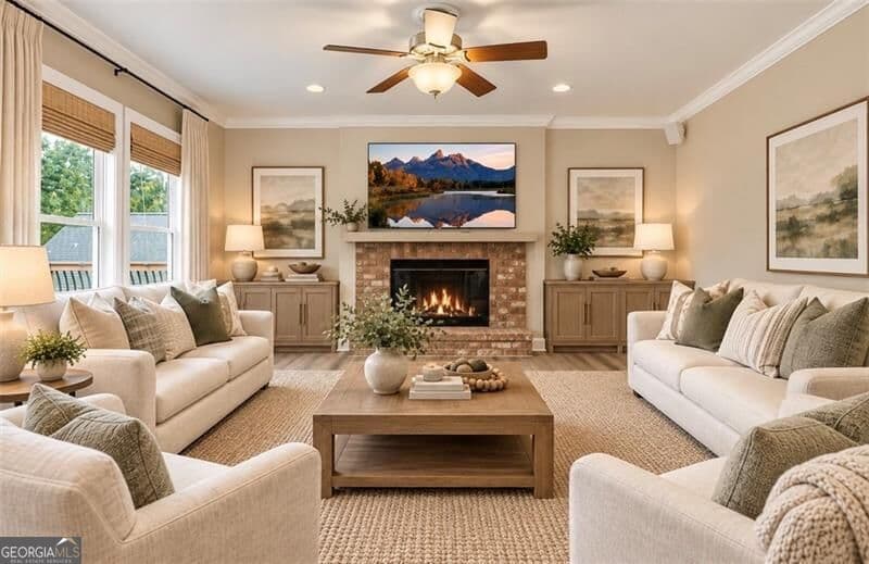 5 bedroom, 3.5 bathroom, 3,259 sq ft single family residence for sale at 2614 Chadwick Road, Marietta, GA 30066 — photo 8