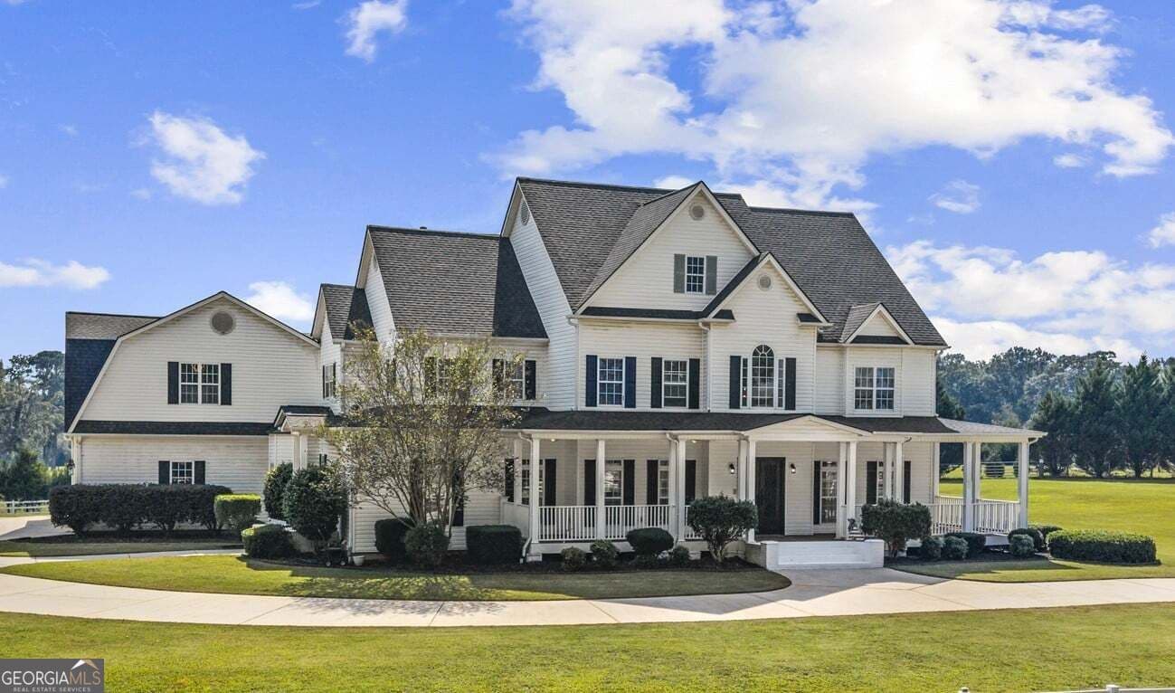 7 bedroom, 6.5 bathroom, 9,343 sq ft single family residence for sale at 1815 Drew Allen Road, Williamson, GA 30292