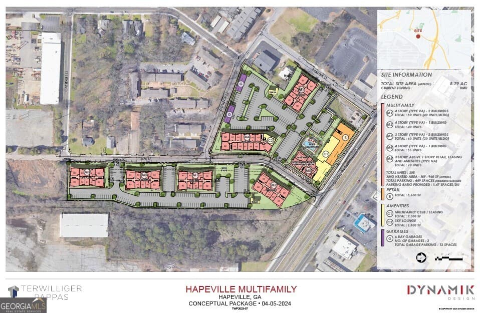 residential lot for sale at 3667 Elm Street, Hapeville, GA 30354 — photo 3