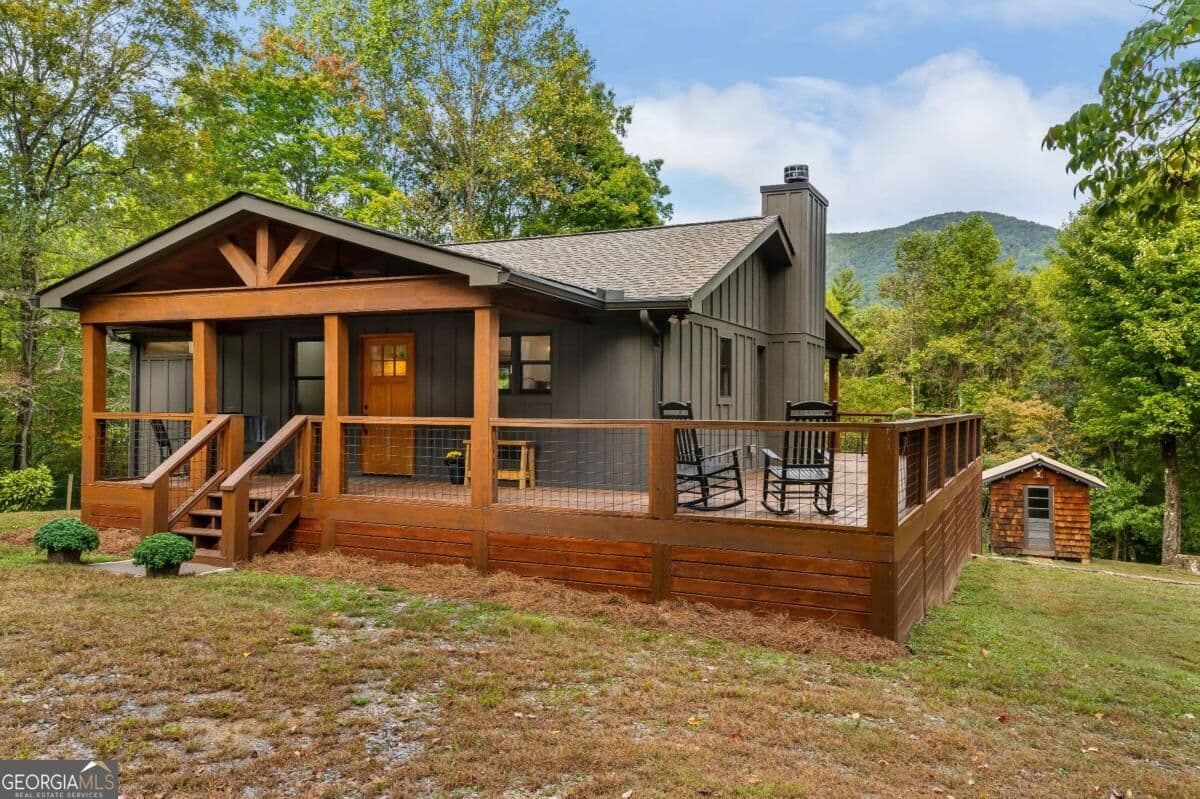 2 bedroom, 1,536 sq ft cabin,single family residence for sale at 887 Whitecliff Drive, Ellijay, GA 30540 — photo 2