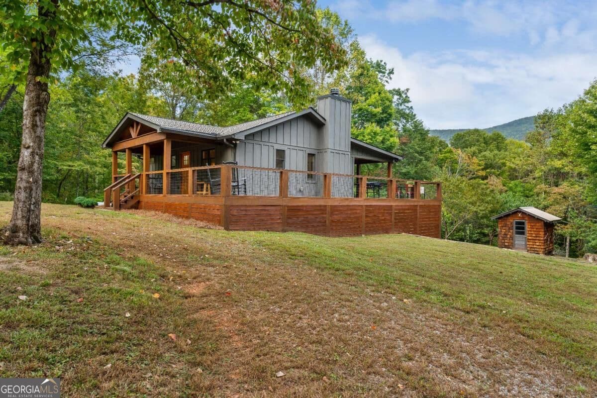 2 bedroom, 1,536 sq ft cabin,single family residence for sale at 887 Whitecliff Drive, Ellijay, GA 30540 — photo 3