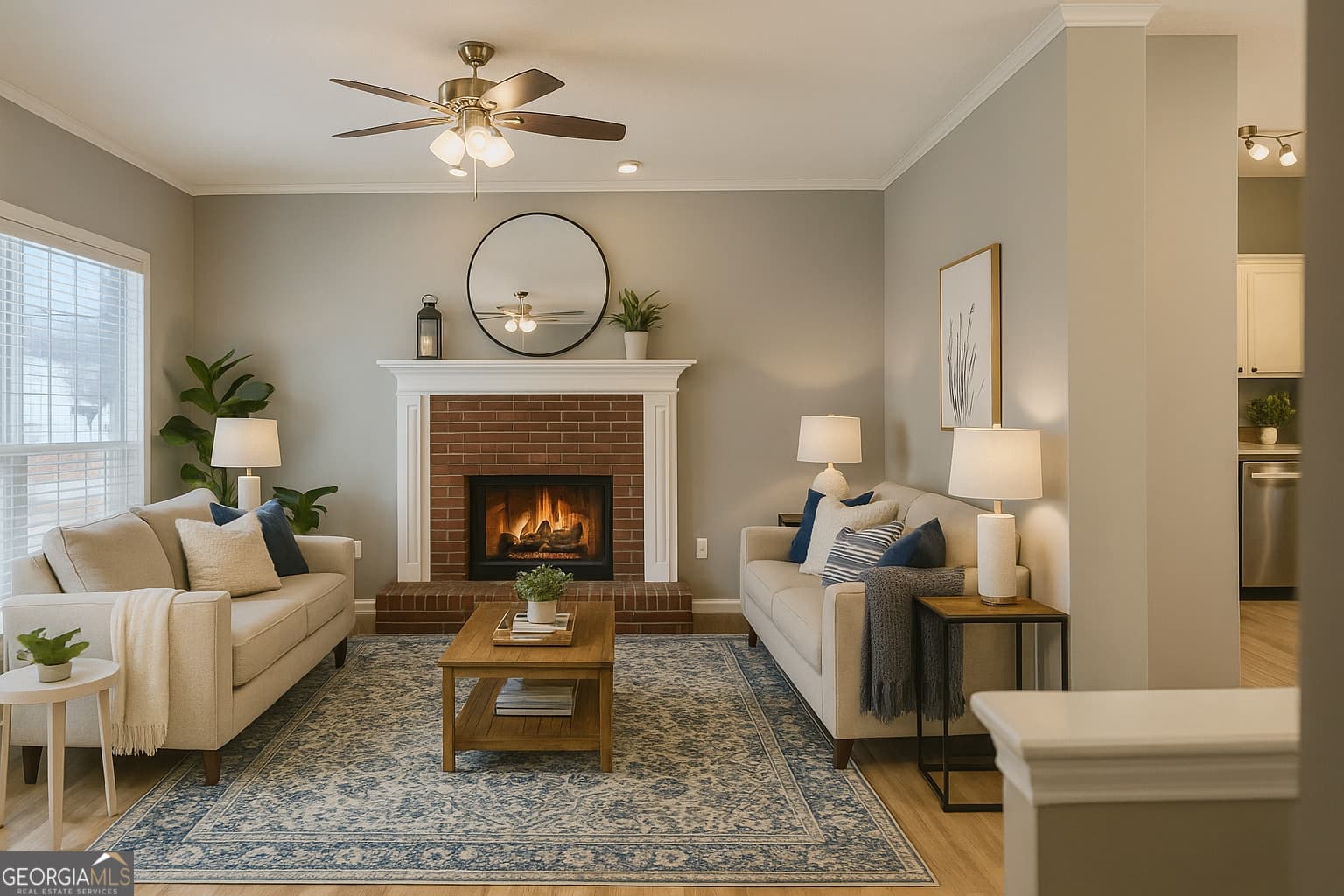4 bedroom, 3 bathroom, 2,201 sq ft single family residence for rent at 214 Piedmont Drive, Senoia, GA 30276 for $2,600 a month — photo 4