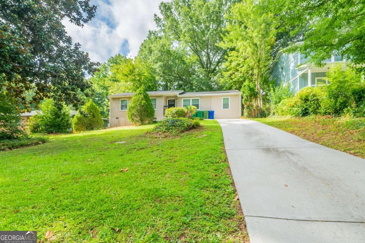 3 bedroom, 1 bathroom, 1,236 sq ft single family residence sold at 3185 Bluebird Lane, Decatur, GA 30032