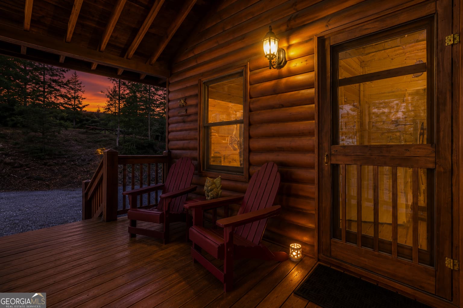 3 bedroom, 3 bathroom, 1,600 sq ft cabin,single family residence for sale at 215 The Woods Road, Mineral Bluff, GA 30559 — photo 2