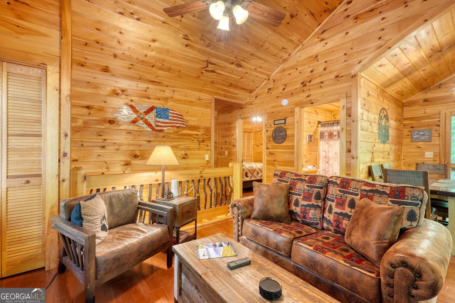 3 bedroom, 3 bathroom, 1,600 sq ft cabin,single family residence for sale at 215 The Woods Road, Mineral Bluff, GA 30559 — photo 9