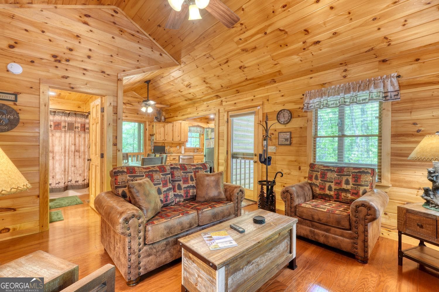 3 bedroom, 3 bathroom, 1,600 sq ft cabin,single family residence for sale at 215 The Woods Road, Mineral Bluff, GA 30559 — photo 8