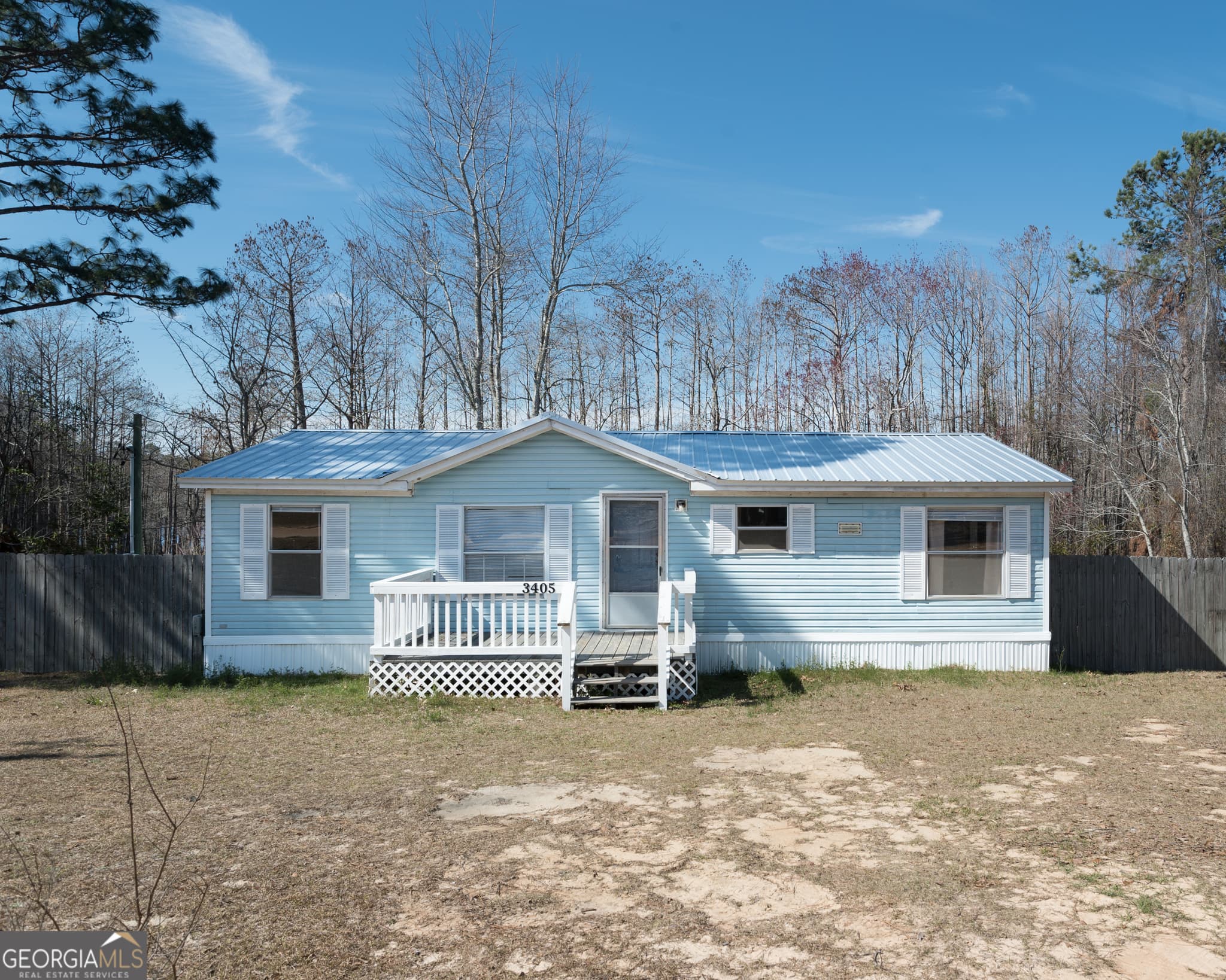 3 bedroom, 2 bathroom, 1,040 sq ft manufactured home,mobile home sold at 3405 Horizons Bend, Portal, GA 30450