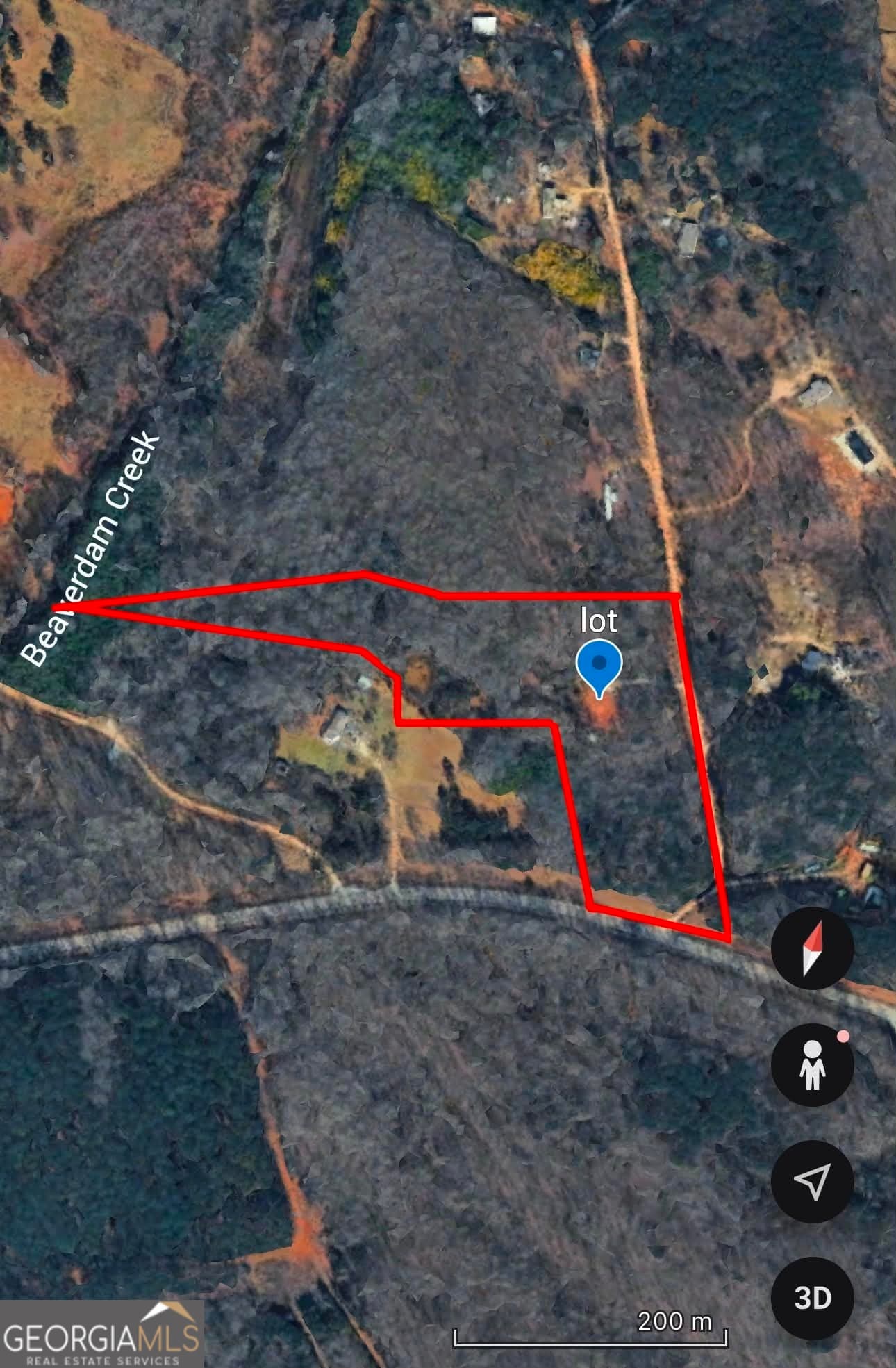residential lot for sale at 1957 Old Carnesville Road, Commerce, GA 30530 — photo 2