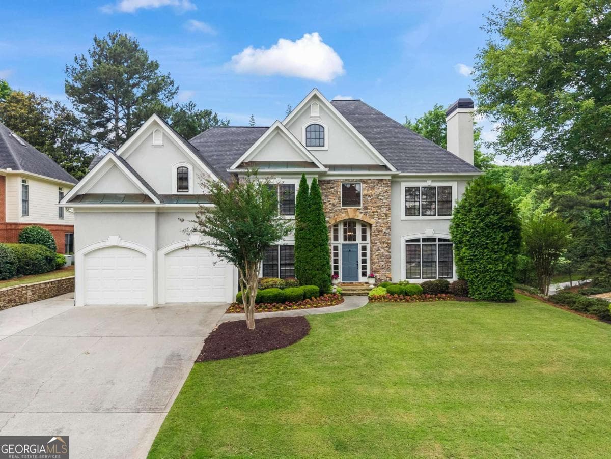 5 bedroom, 4 bathroom, 4,820 sq ft single family residence sold at 105 Crestwicke Trace, Atlanta, GA 30319