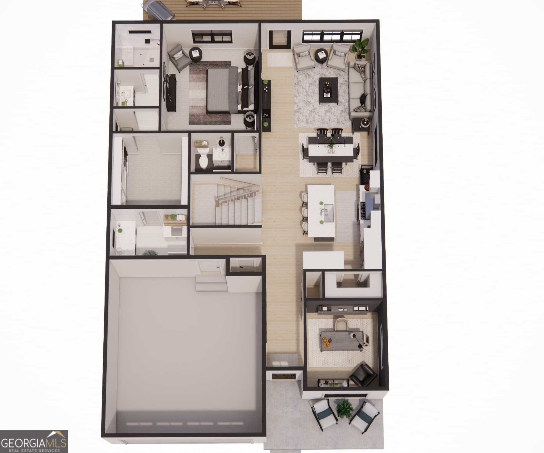 3 bedroom, 2.5 bathroom, 2,164 sq ft single family residence for sale at 110 White Oak Place, Carrollton, GA 30116 — photo 3