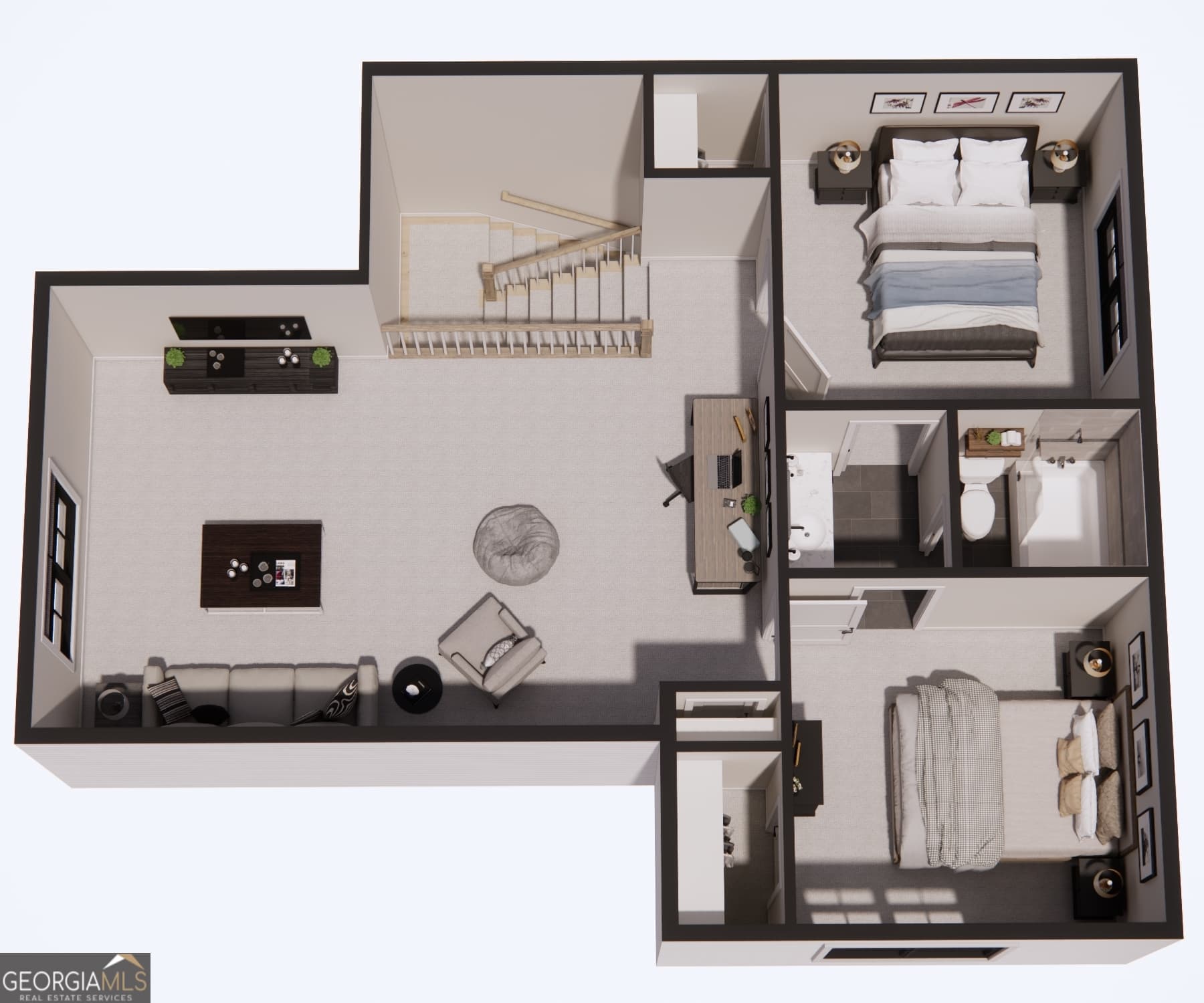3 bedroom, 2.5 bathroom, 2,164 sq ft single family residence for sale at 110 White Oak Place, Carrollton, GA 30116 — photo 4