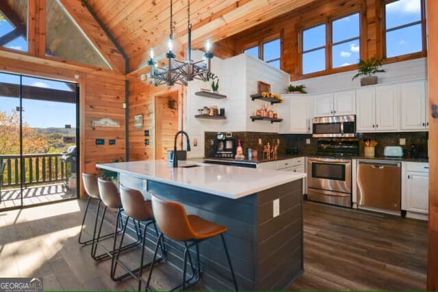 3 bedroom, 3 bathroom, 2,665 sq ft cabin,single family residence for sale at 108 Skydancer Ridge, Blue Ridge, GA 30513 — photo 5