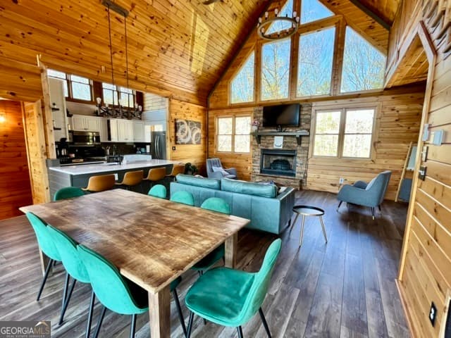 3 bedroom, 3 bathroom, 2,665 sq ft cabin,single family residence for sale at 108 Skydancer Ridge, Blue Ridge, GA 30513 — photo 9