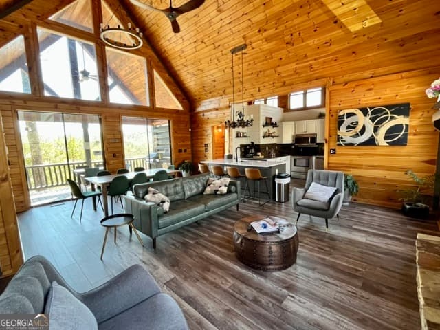 3 bedroom, 3 bathroom, 2,665 sq ft cabin,single family residence for sale at 108 Skydancer Ridge, Blue Ridge, GA 30513 — photo 4