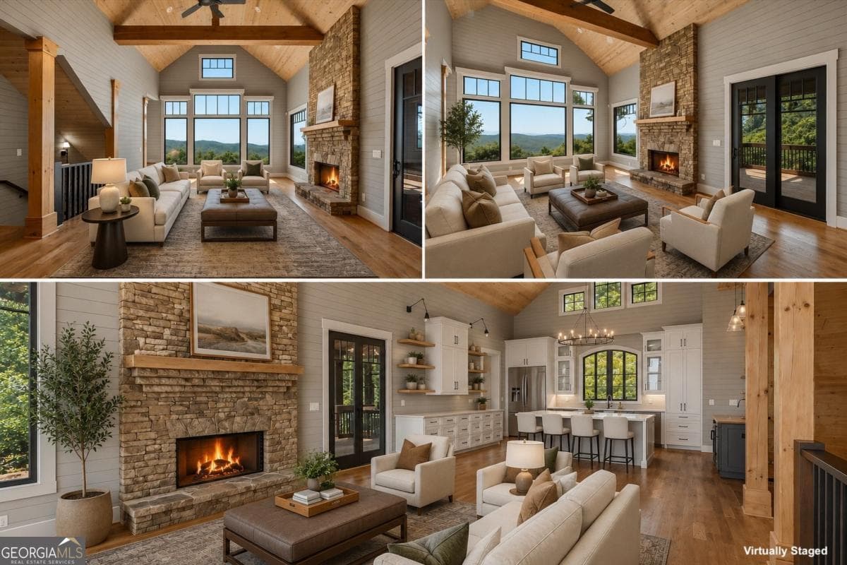 5 bedroom, 6 bathroom, 4,702 sq ft single family residence for sale at 207 Utana Bluffs Trail, Ellijay, GA 30540 — photo 2