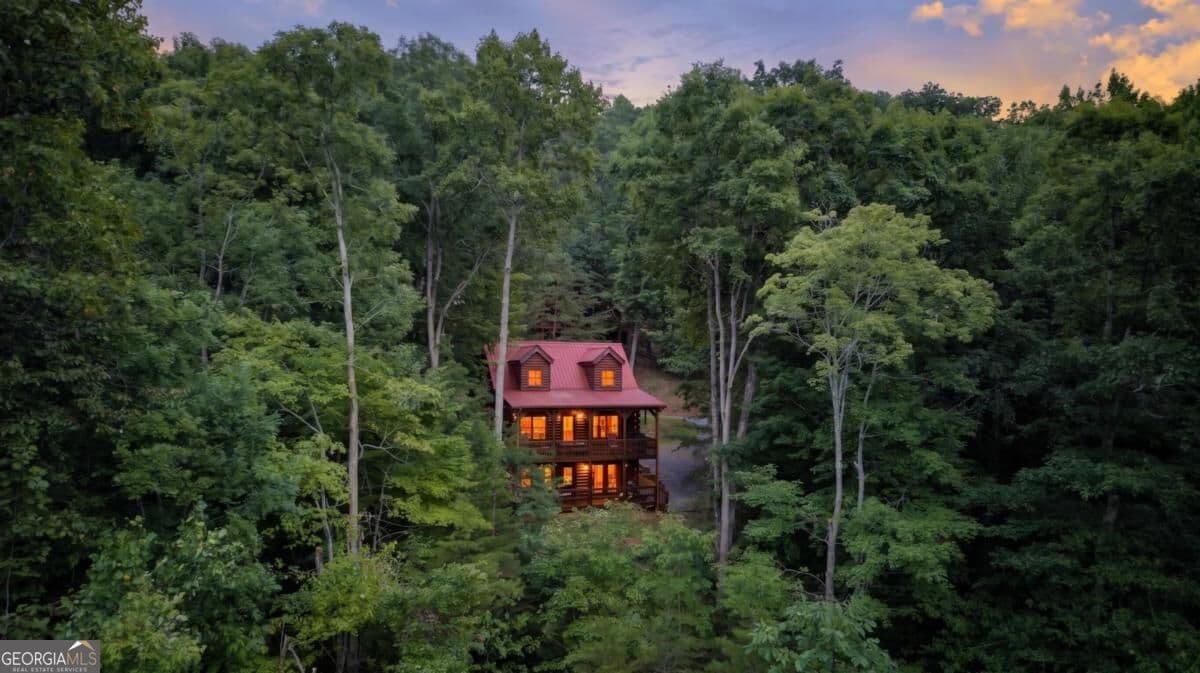 3 bedroom, 3 bathroom, 1,680 sq ft cabin,single family residence under contract at 76 Channing Hollow, Morganton, GA 30560 — photo 2