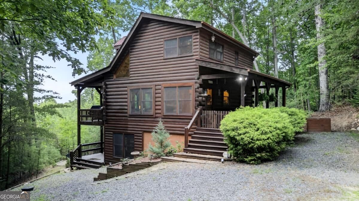 3 bedroom, 3 bathroom, 1,680 sq ft cabin,single family residence under contract at 76 Channing Hollow, Morganton, GA 30560