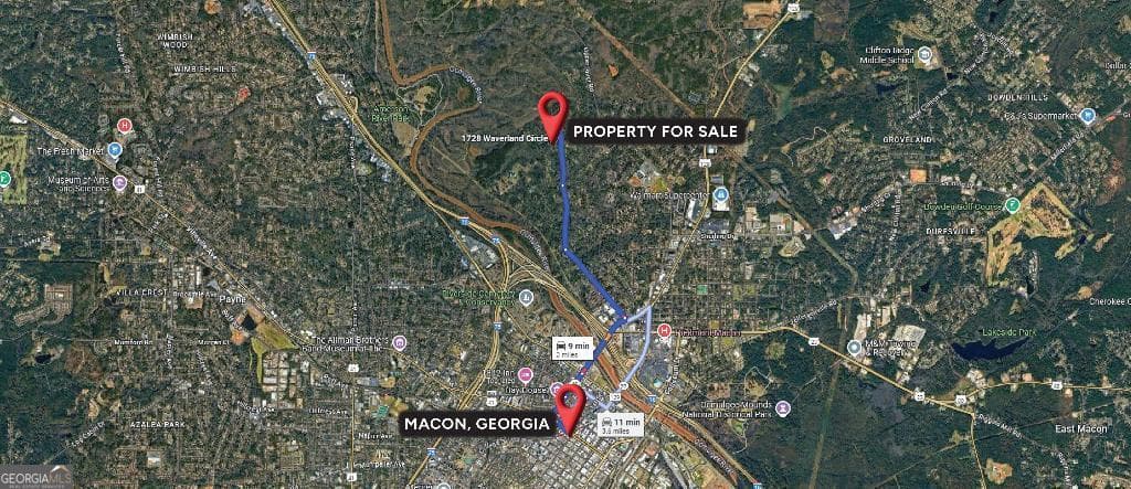 residential lot for sale at 1728 Waverland Circle, Macon, GA 31211 — photo 6
