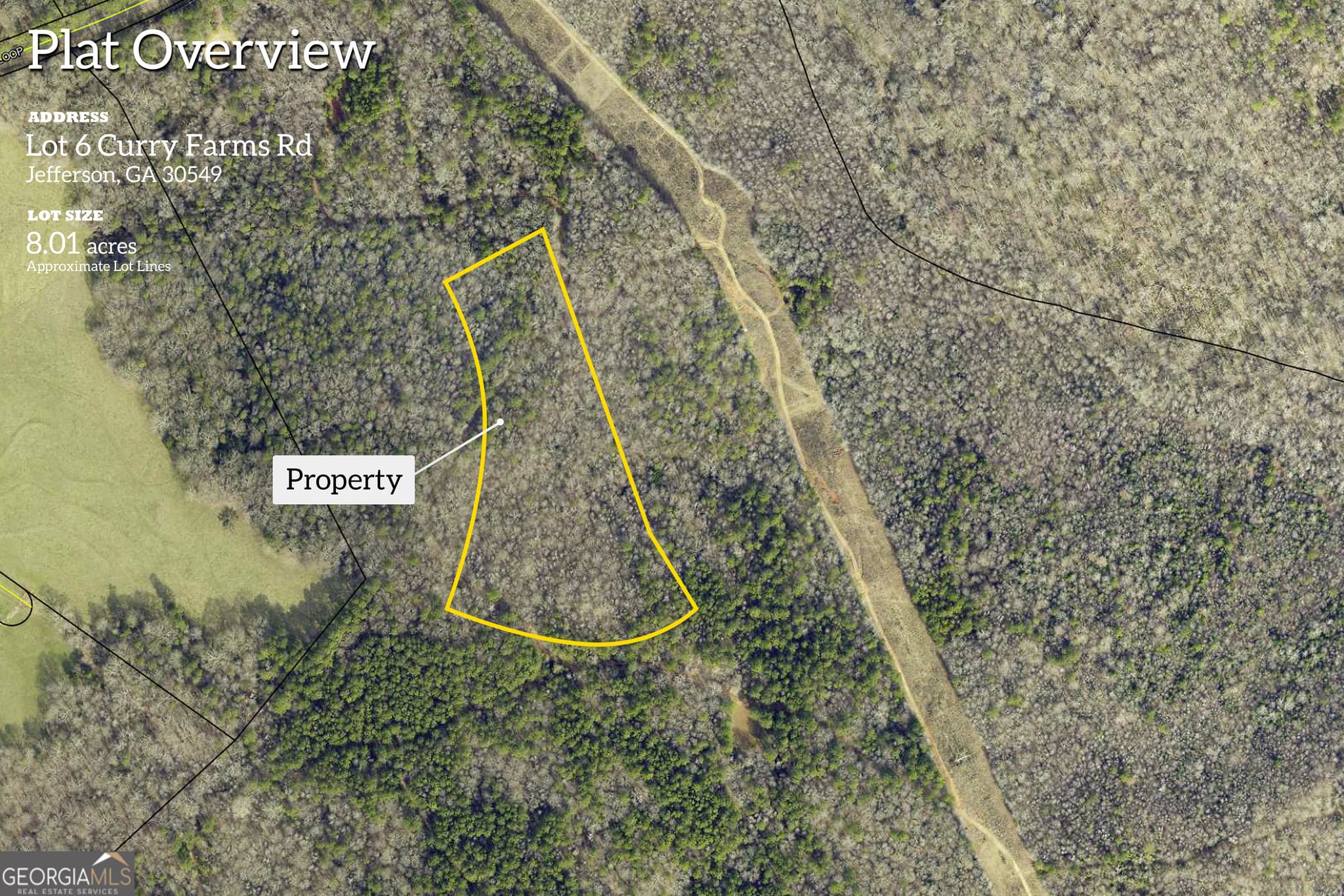 agriculture for sale at 0 Curry Farms Road LOT 6, Jefferson, GA 30549 — photo 2