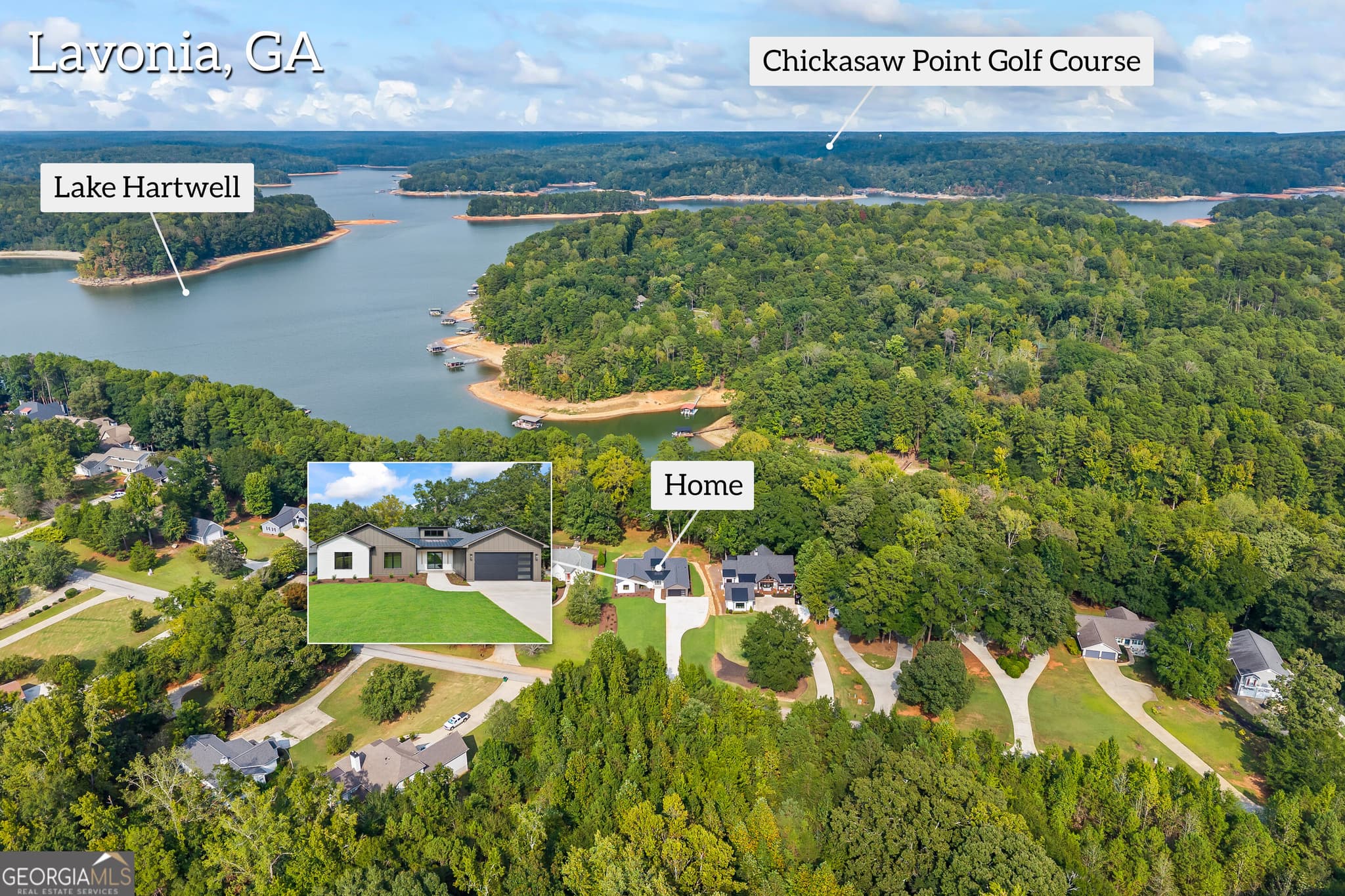 5 bedroom, 4.5 bathroom, 4,948 sq ft single family residence for sale at 380 Capri Point, Lavonia, GA 30553 — photo 3
