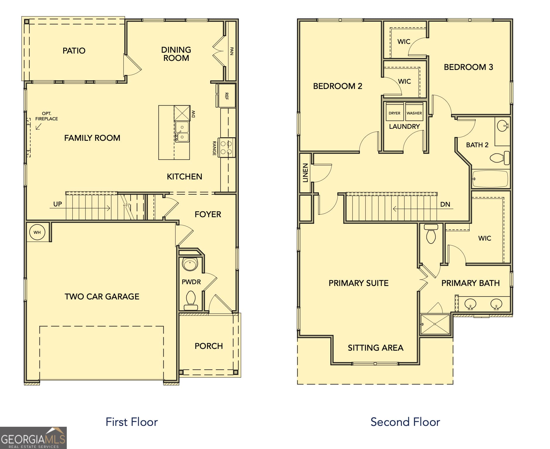 3 bedroom, 2.5 bathroom, 2,029 sq ft townhouse for sale at 1235 Park Center Circle, Mableton, GA 30168 — photo 6