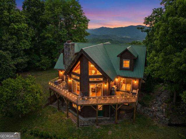 3 bedroom, 3 bathroom cabin,single family residence sold at 1440 Valley View Heights Lane, Andrews, NC 28901