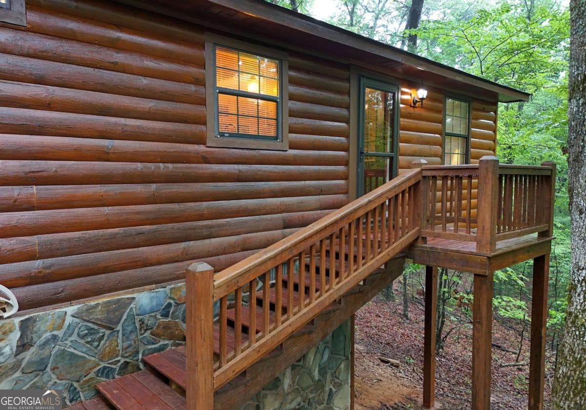 3 bedroom, 1 bathroom, 852 sq ft cabin,single family residence for sale at 31 Eagle Feather Drive, Cherry Log, GA 30522 — photo 4