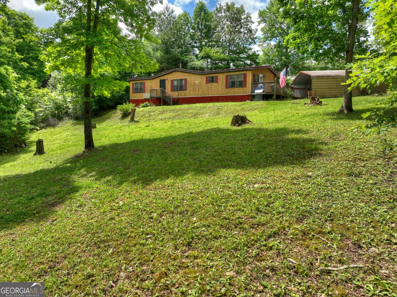 3 bedroom, 2 bathroom, 1,512 sq ft manufactured home,single family residence for sale at 665 Ridgeview Road, Morganton, GA 30560 — photo 9