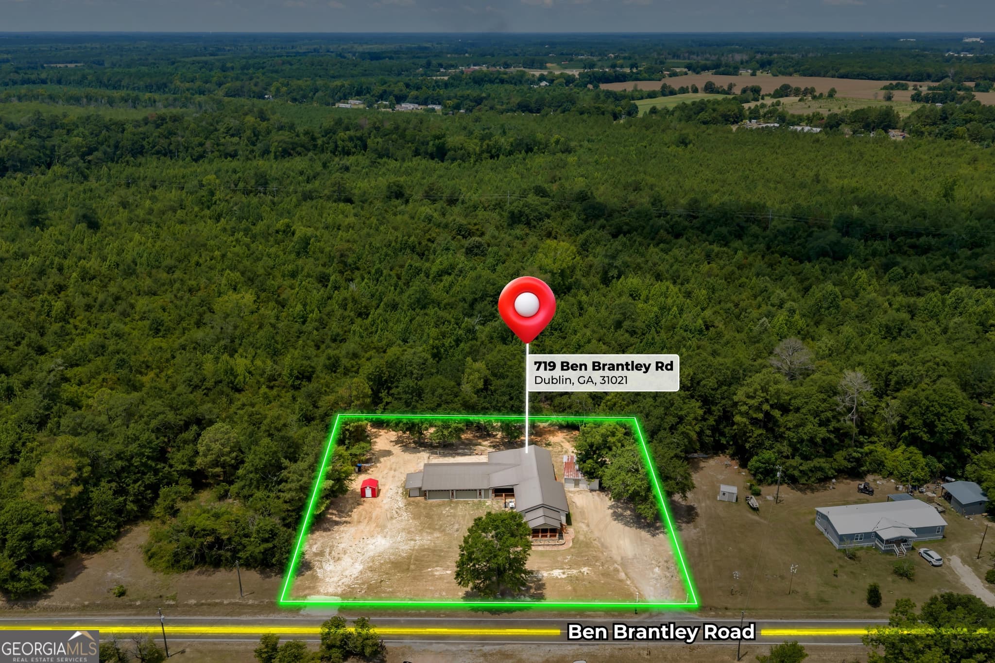 4 bedroom, 5 bathroom single family residence for sale at 719 Ben Brantley Road, Dublin, GA 31021