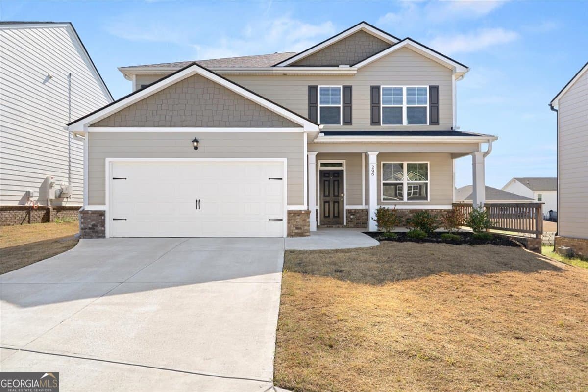 5 bedroom, 3.5 bathroom, 2,721 sq ft single family residence sold at 296 CANYON FERRY Way, Hoschton, GA 30548