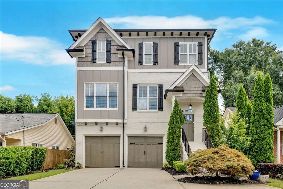 6 bedroom, 4.5 bathroom, 9,000 sq ft single family residence sold at 1298 NE Windsor Parkway, Brookhaven, GA 30319