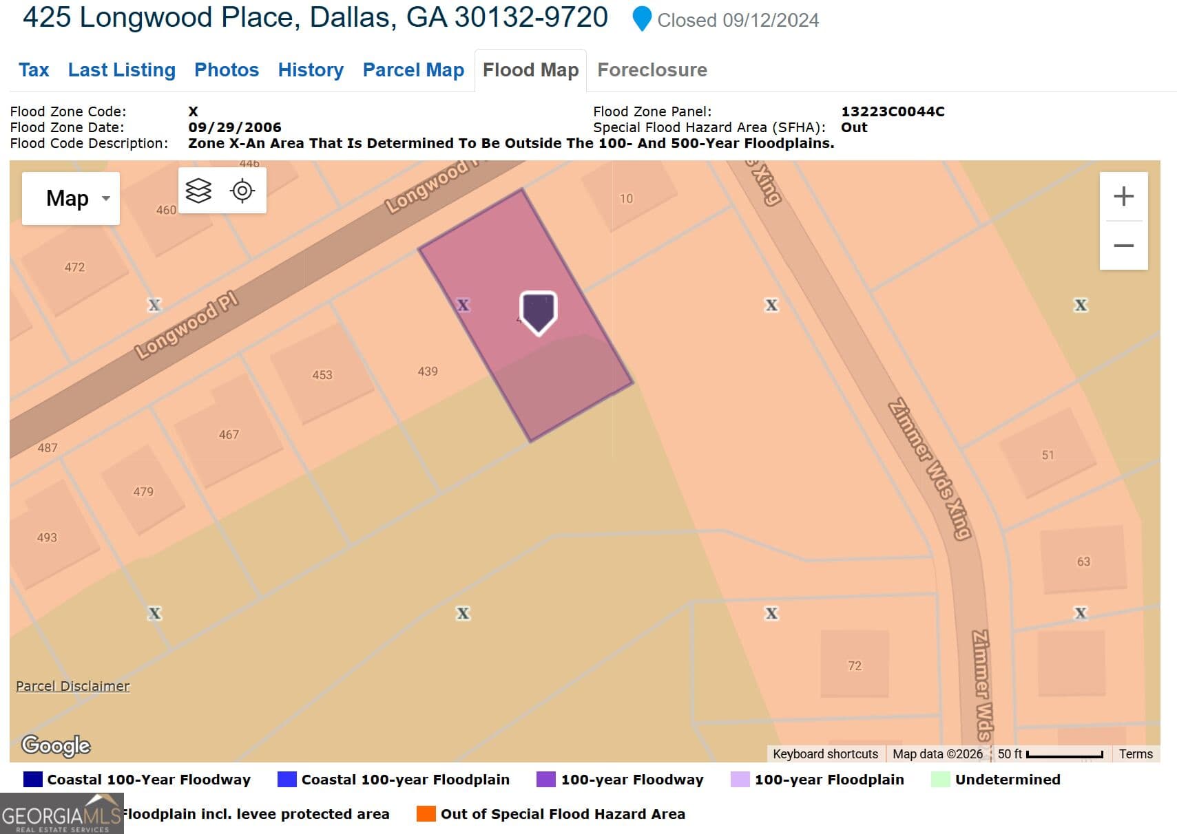 residential lot for sale at 425 Longwood Place, Dallas, GA 30132 — photo 2