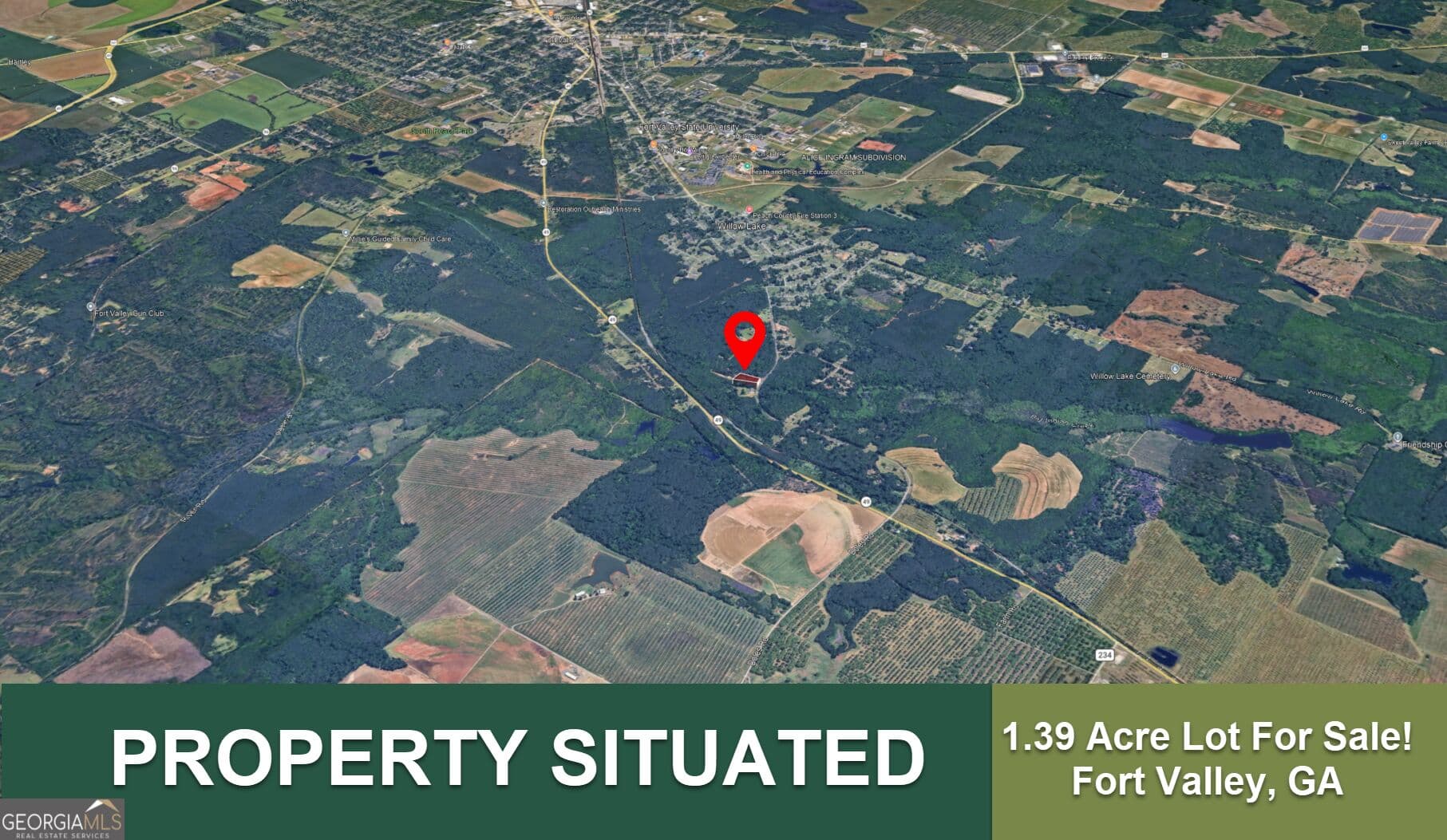 residential lot for sale at 0 State University Drive, Fort Valley, GA 31030 — photo 3