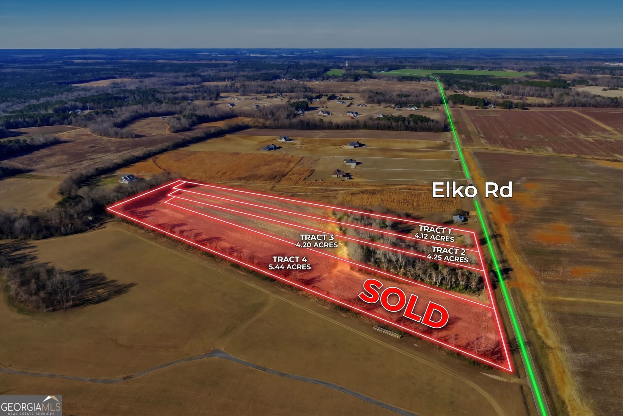 agriculture for sale at TRACT 2 Elko Road, Elko, GA 31025 — photo 2