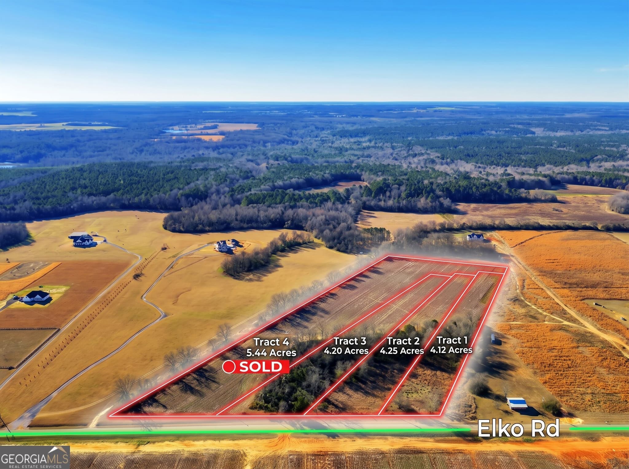 agriculture for sale at TRACT 2 Elko Road, Elko, GA 31025
