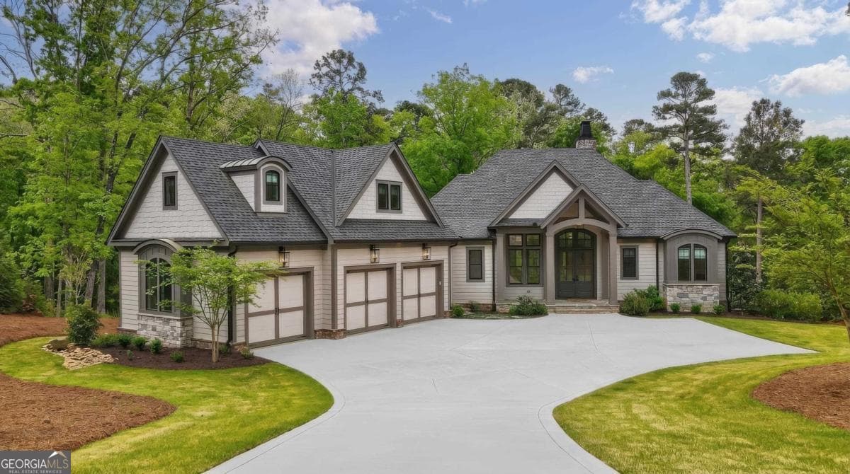 5 bedroom, 4.5 bathroom, 5,165 sq ft single family residence under contract at 1080 Jones Bluff Court, Greensboro, GA 30642