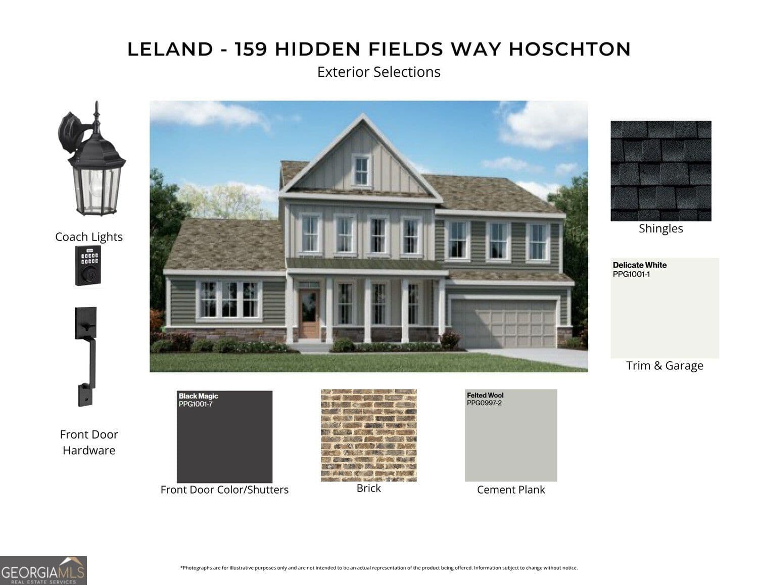 5 bedroom, 3.5 bathroom, 3,259 sq ft single family residence for sale at 159 Hidden Fields Way, Hoschton, GA 30548 — photo 2