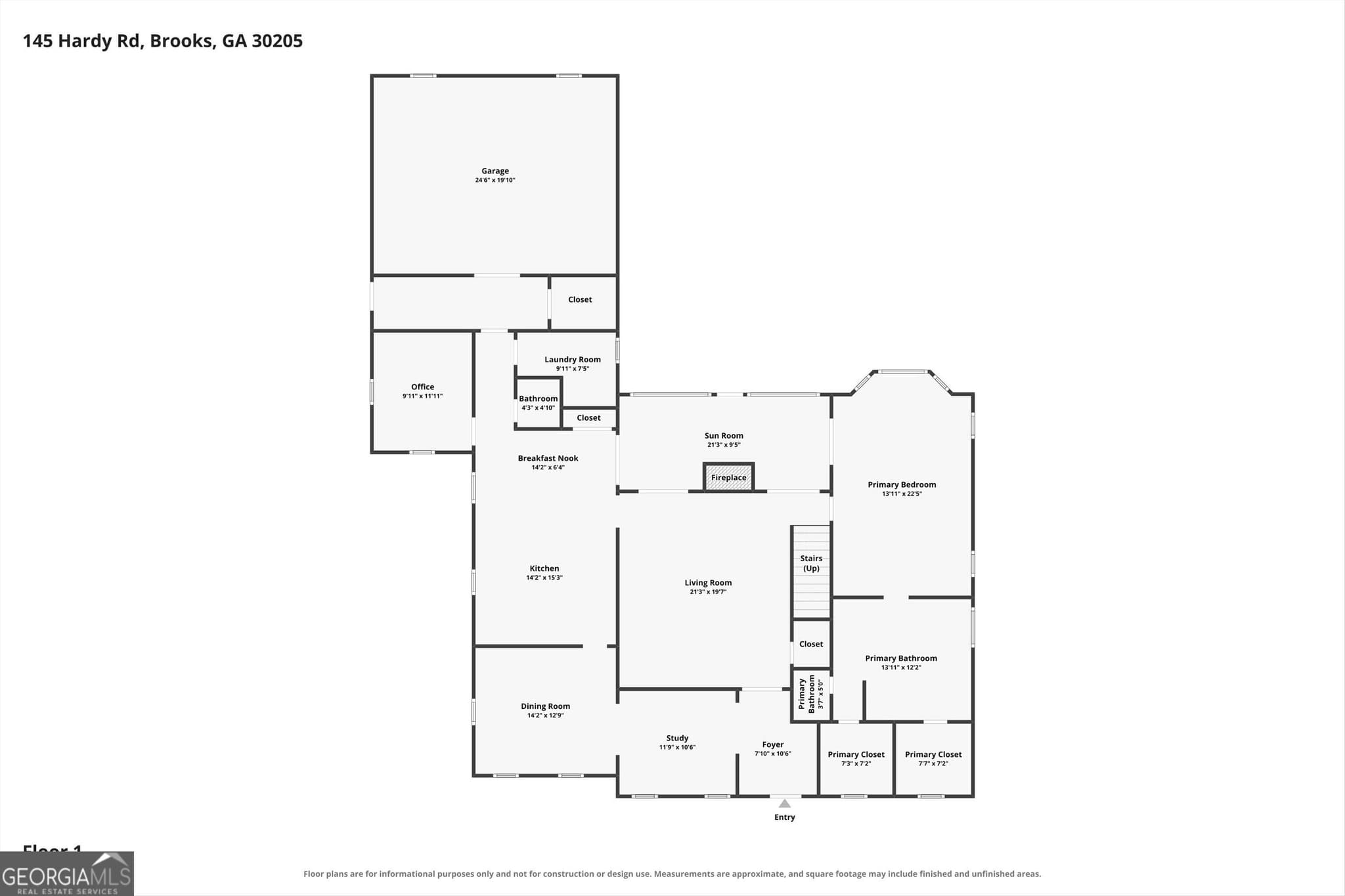 4 bedroom, 3.5 bathroom, 3,179 sq ft farm for sale at 145 Hardy Road, Brooks, GA 30205 — photo 10