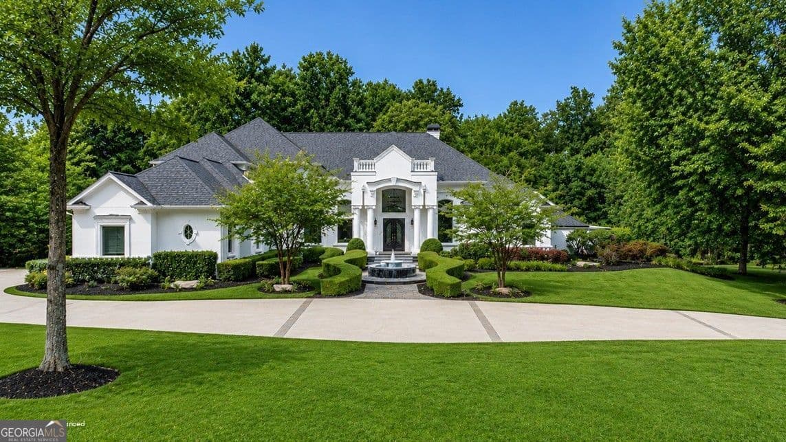 6 bedroom, 6 bathroom, 12,647 sq ft single family residence for sale at 2614 Thurleston Lane, Duluth, GA 30097