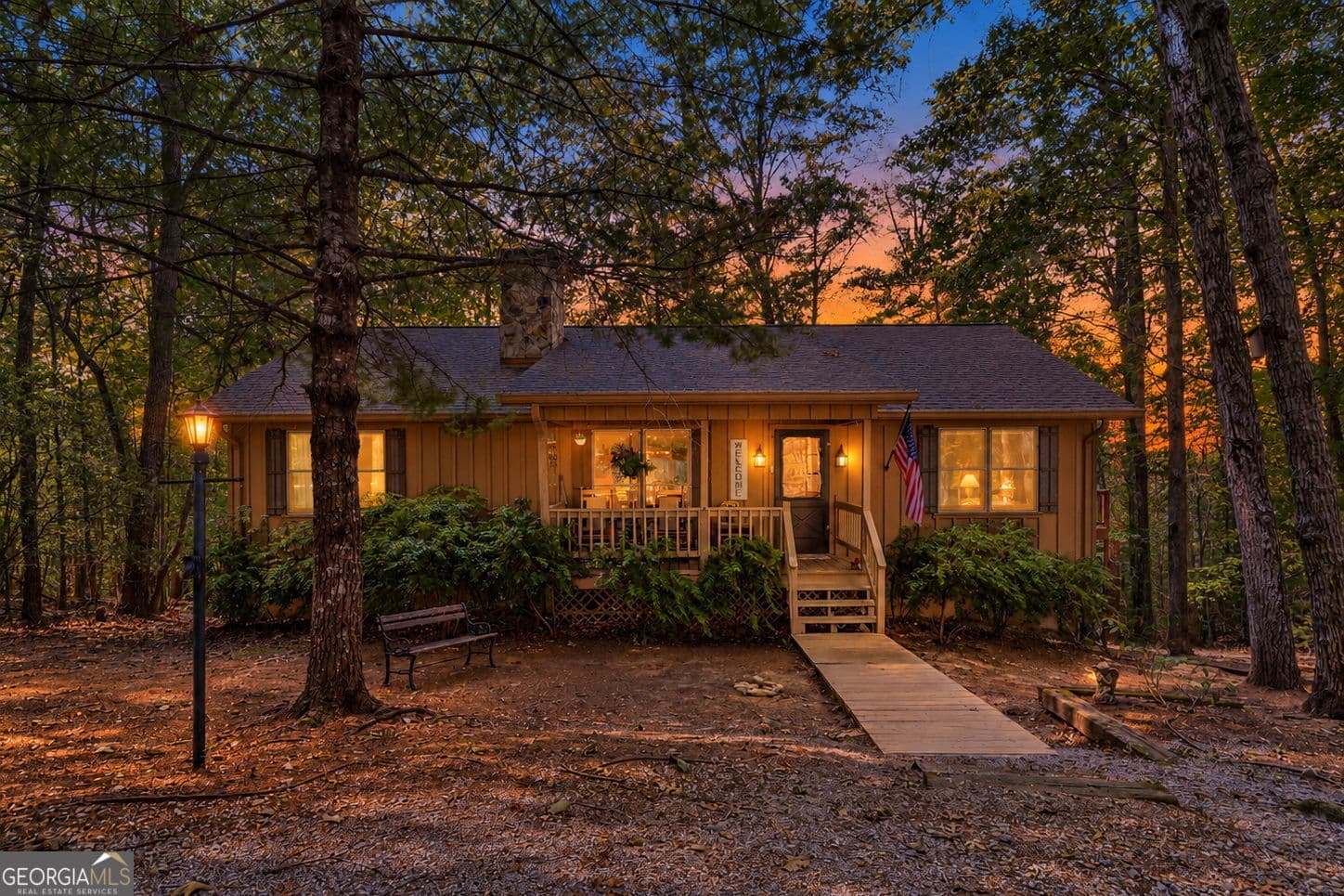 3 bedroom, 2 bathroom, 1,392 sq ft cabin,single family residence for sale at 416 Woodland, Sautee Nacoochee, GA 30571 — photo 2
