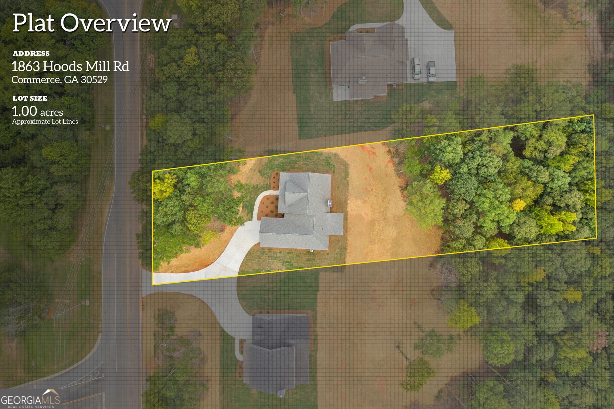 3 bedroom, 2.5 bathroom, 2,084 sq ft single family residence for sale at 1863 Hoods Mill Road, Commerce, GA 30529 — photo 2