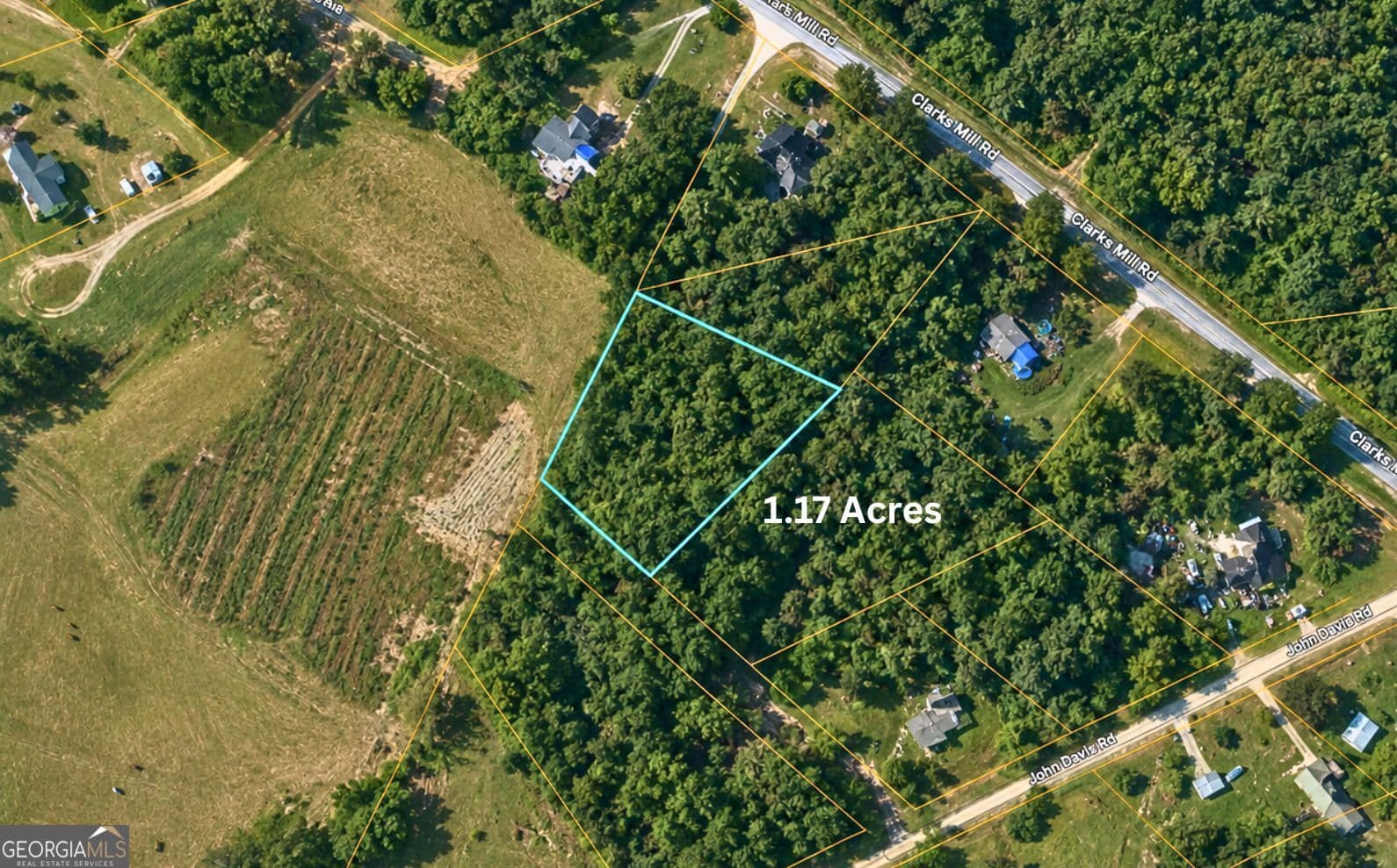 unimproved land for sale at 1002 Hodges Road, Louisville, GA 30434 — photo 2
