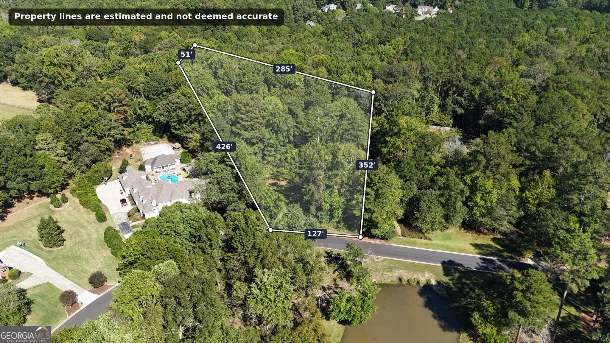 residential lot for sale at 150 Turnberry Circle, Fayetteville, GA 30215 — photo 2