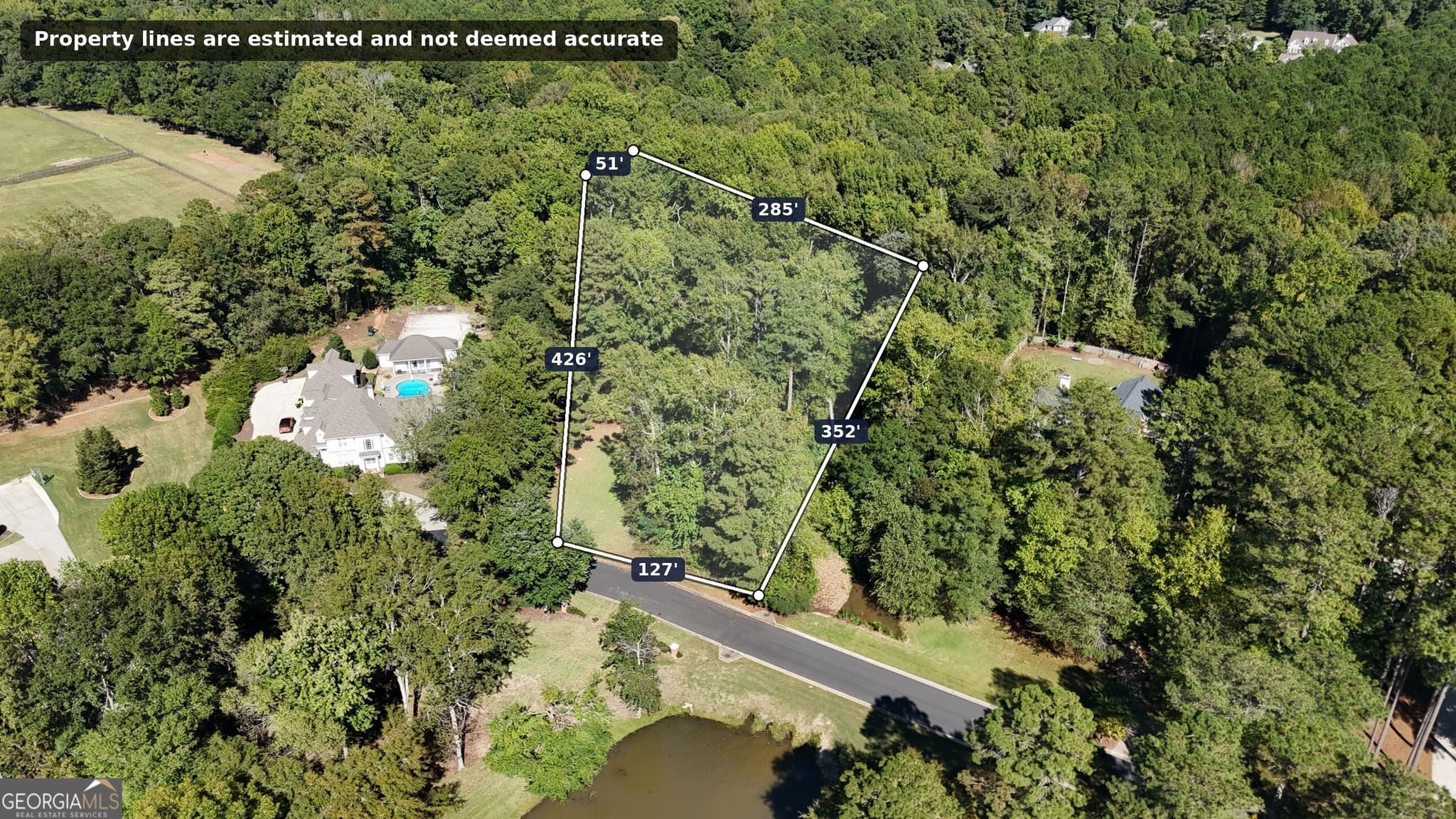 residential lot for sale at 150 Turnberry Circle, Fayetteville, GA 30215 — photo 3