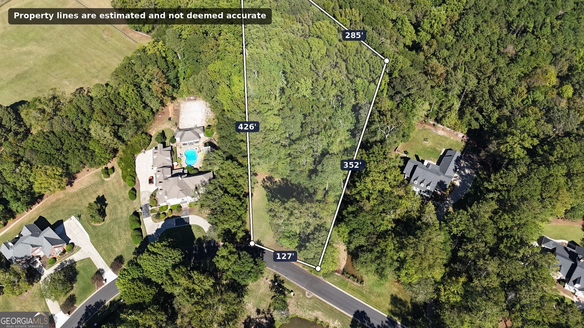 residential lot for sale at 150 Turnberry Circle, Fayetteville, GA 30215 — photo 4