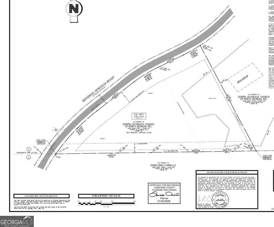 commercial for sale at 983 Mineral Springs Road, Ball Ground, GA 30107 — photo 2